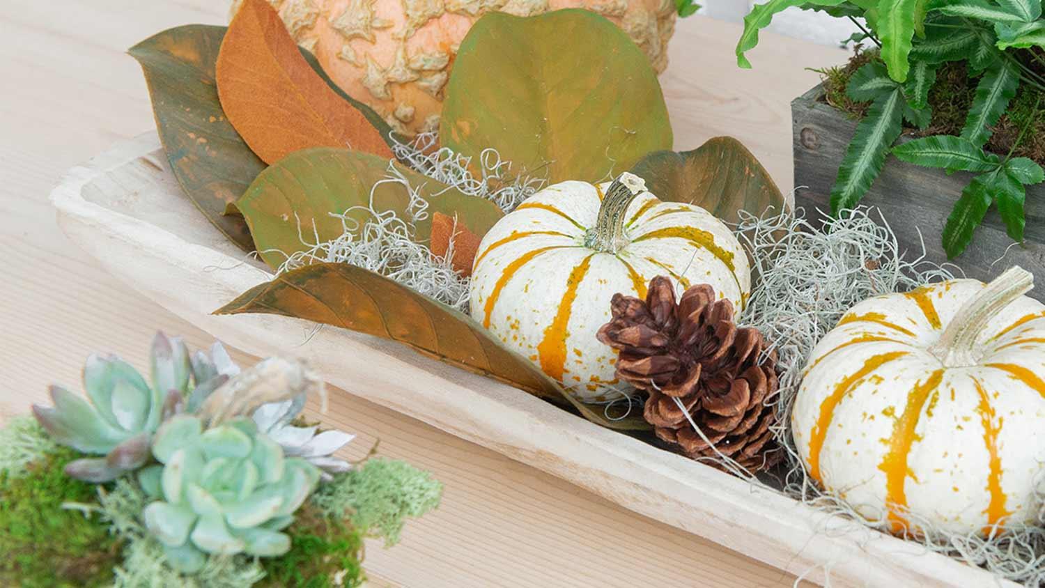 gourds and foliage design