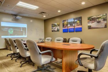Landscape architects conference room at Southview Design.