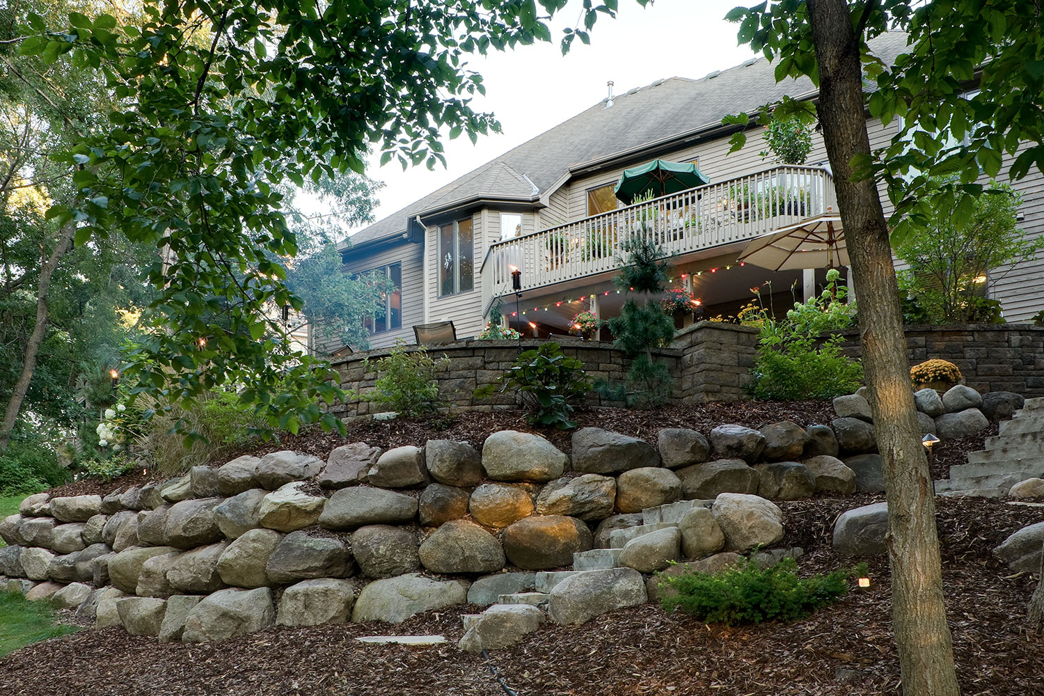 Boulder Wall Landscaping in Minneapolis MN | Southview Design